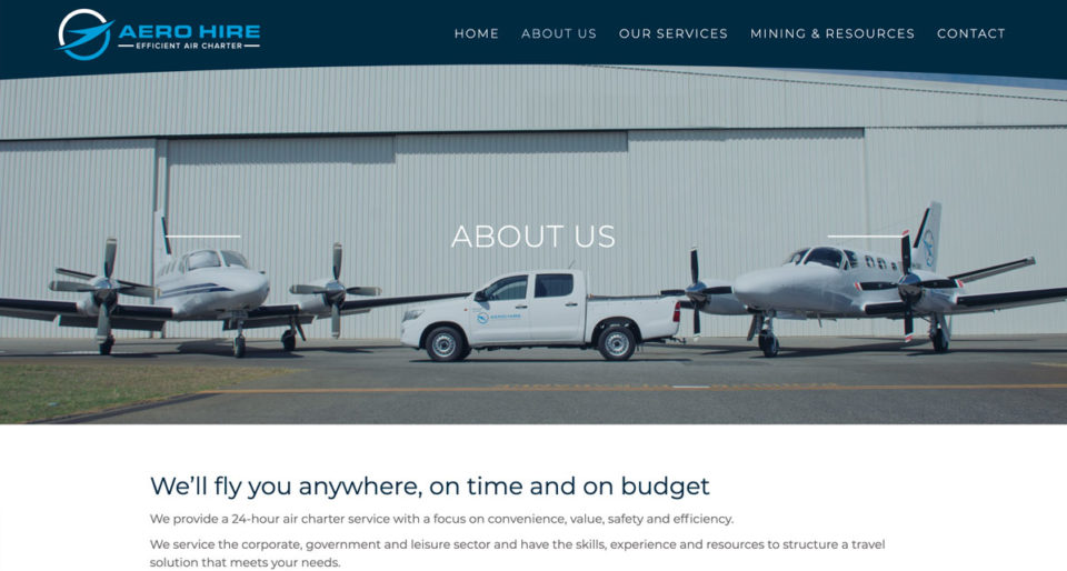 Aero Hire About Us