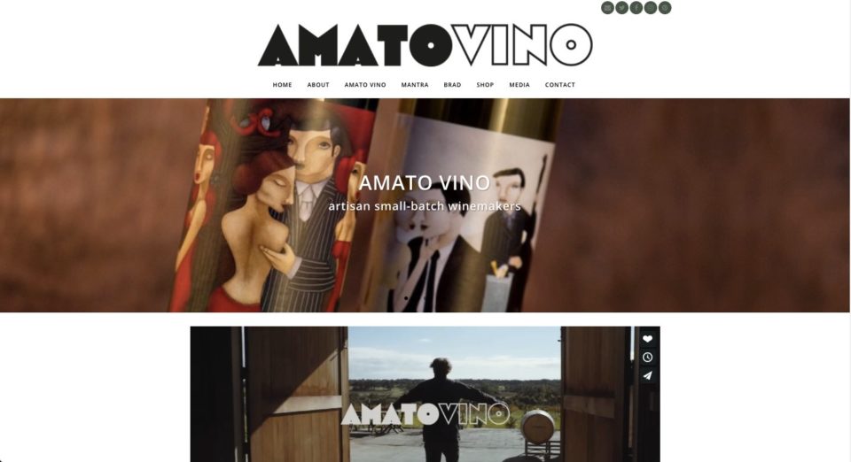 Amato Vino Home