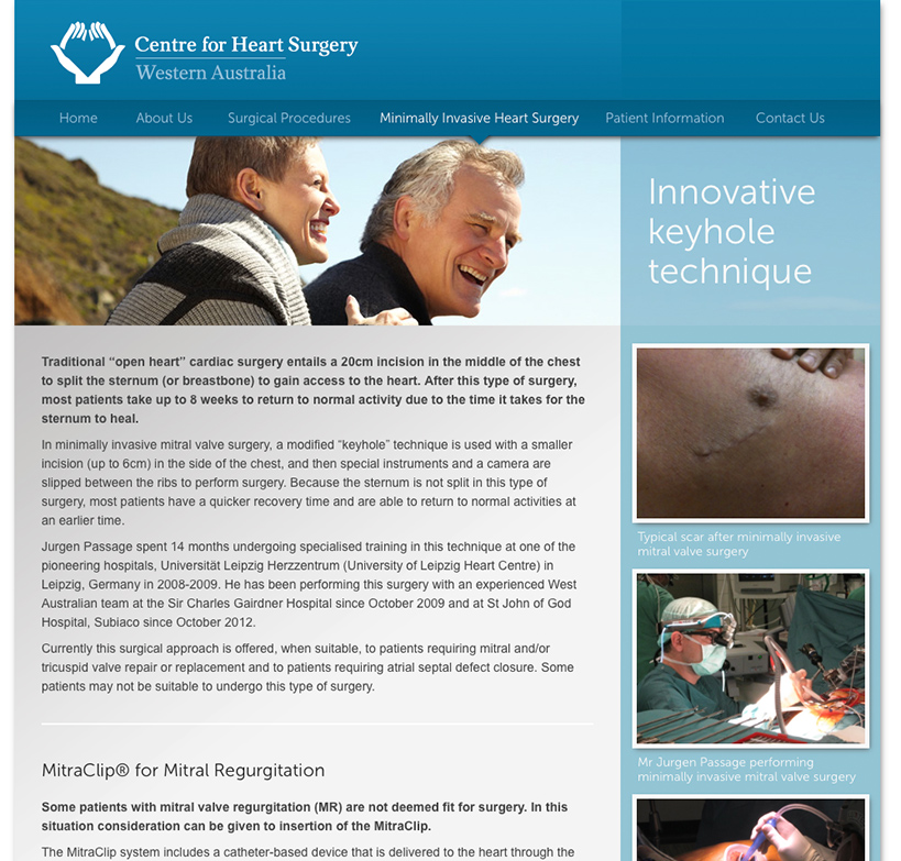Centre for Heart Surgery Contact