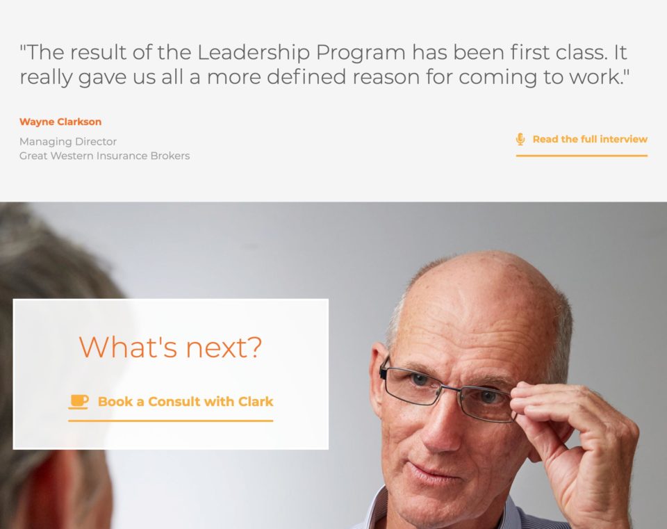Clark S Scarff Leadership Program