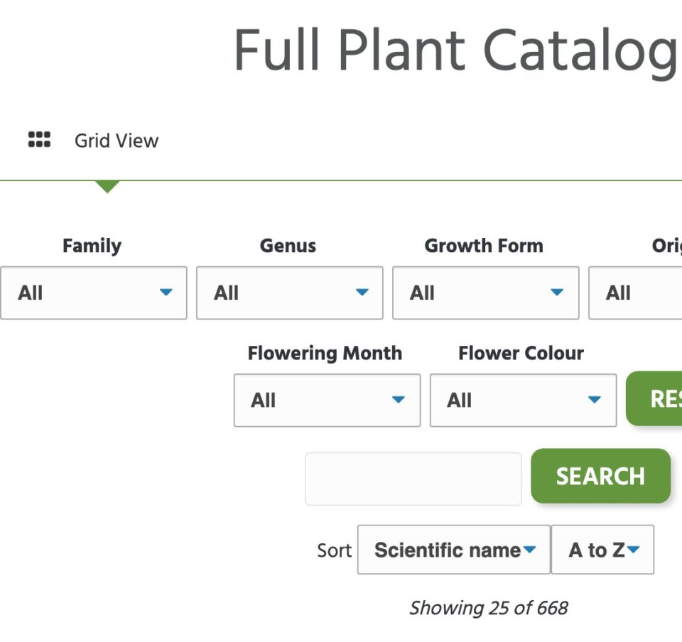 Geographe Plants - Full Plant Catalogue