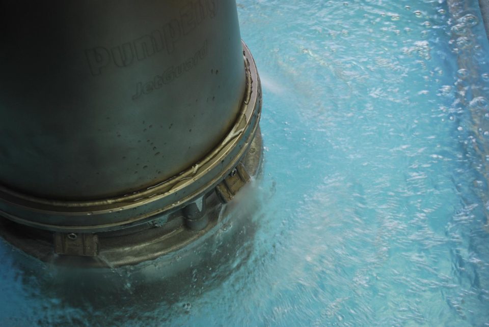 Jet Guard in Water