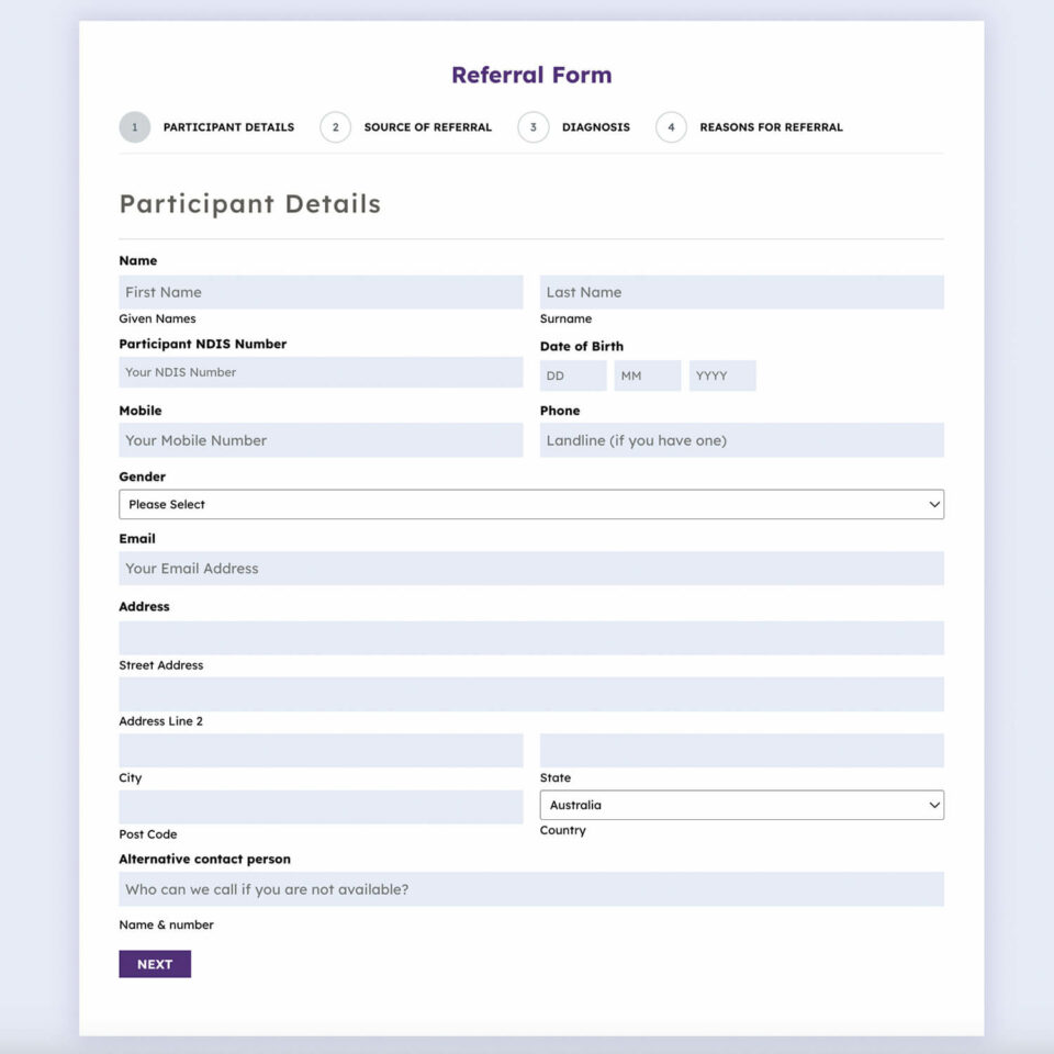 Keys Management custom forms