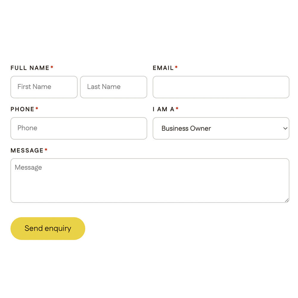 Custom Designed Forms