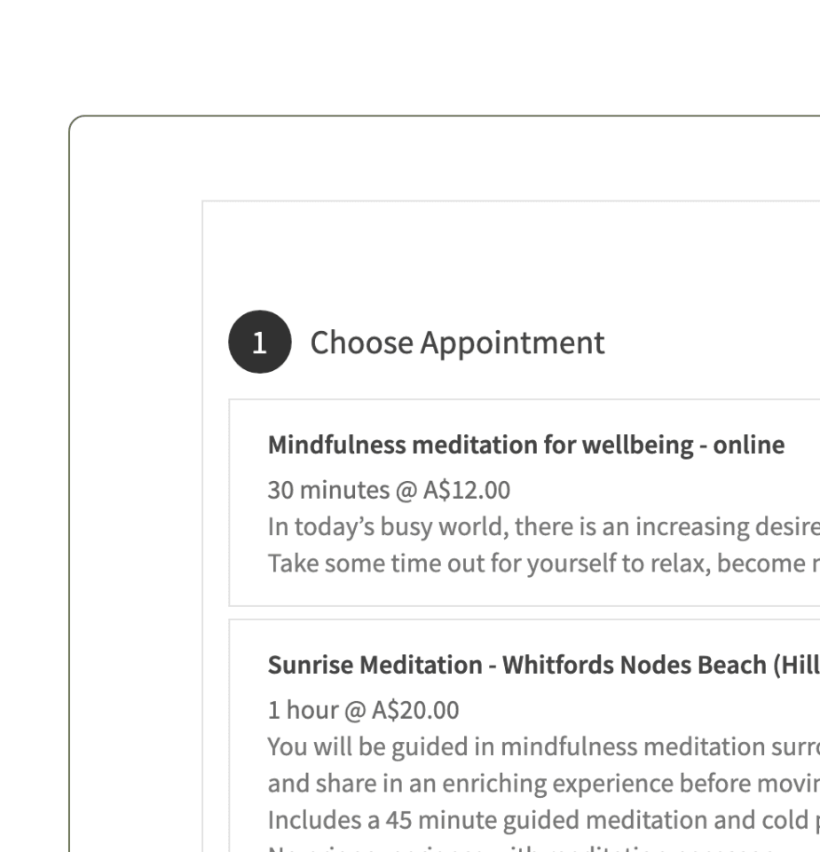 Squarespace Acuity Booking WordPress