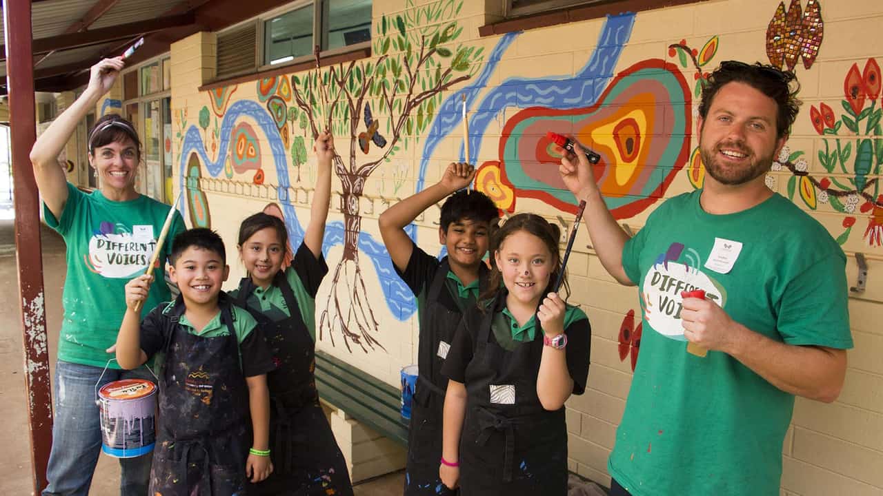 Natalie - Cassia School Mural