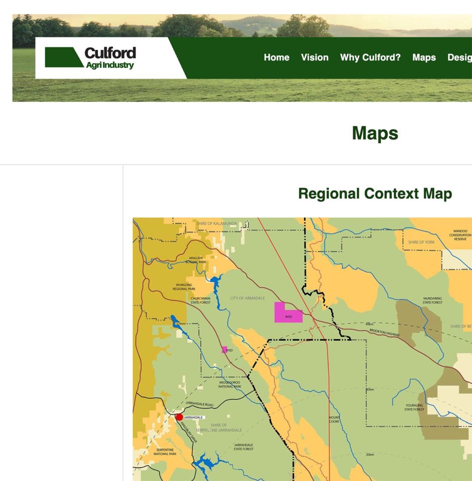 Regional Context Map Highlight