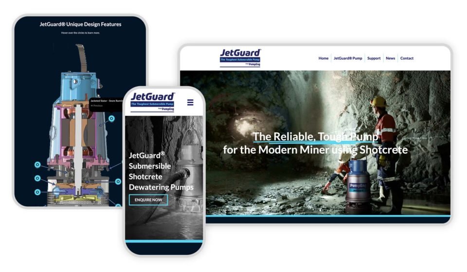 JetGuard Submersible Dewatering Pump