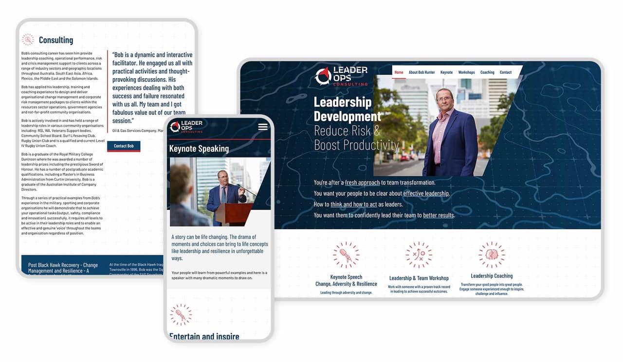 LeaderOps website