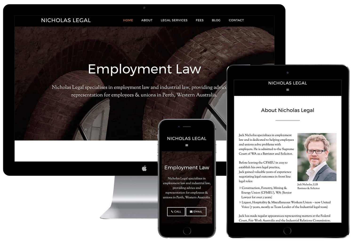 Responsive Graphic - Nicholas Legal
