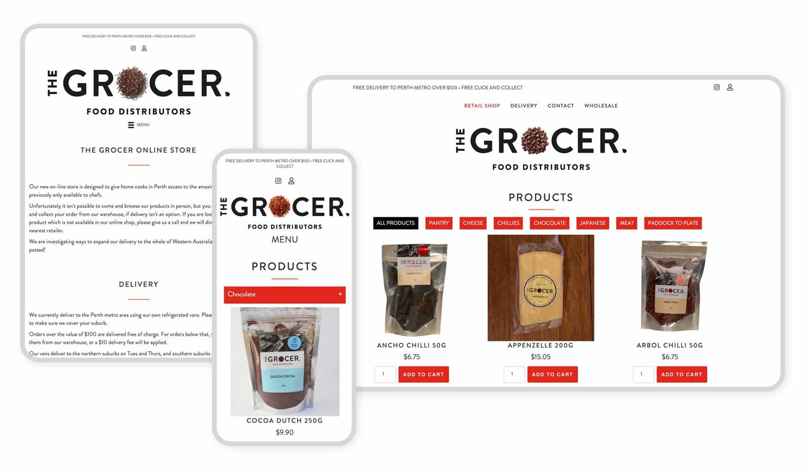 The Grocer website