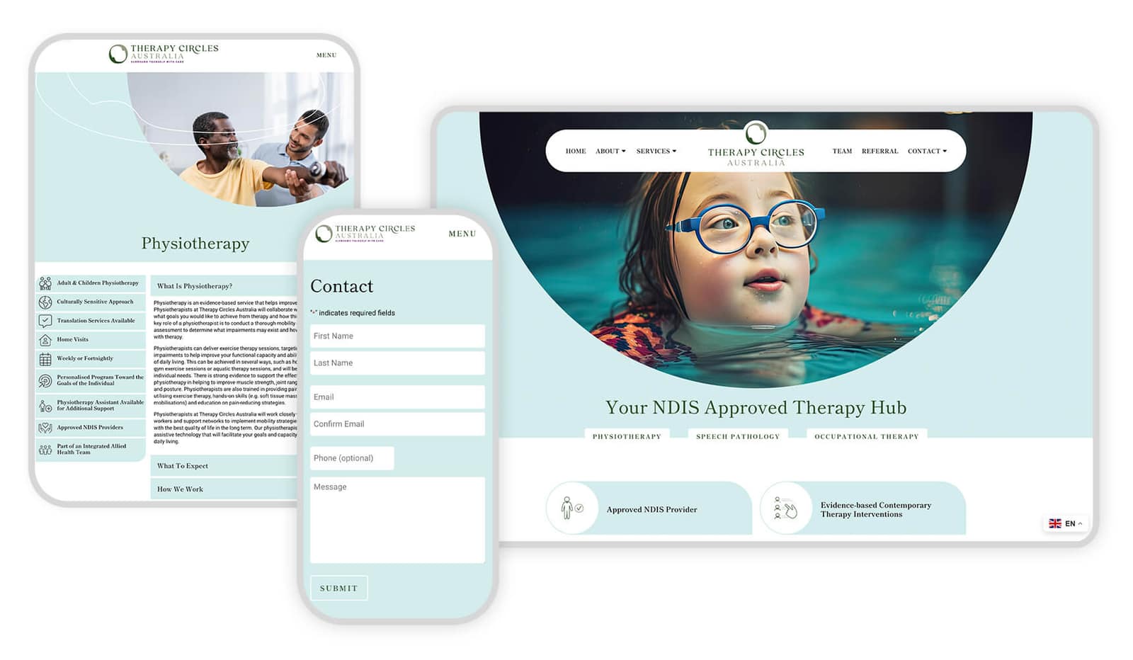 Therapy Circles - Responsive Graphic
