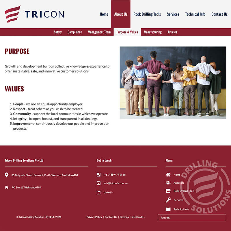 Tricon purpose and values