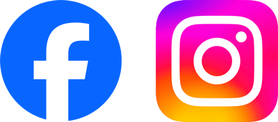 Facebook and Instagram Logos