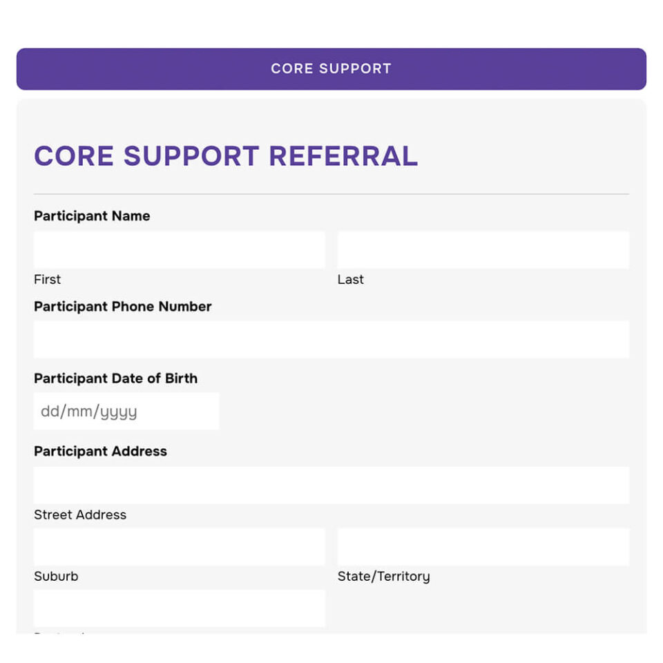Amiable Community Care Customs Forms