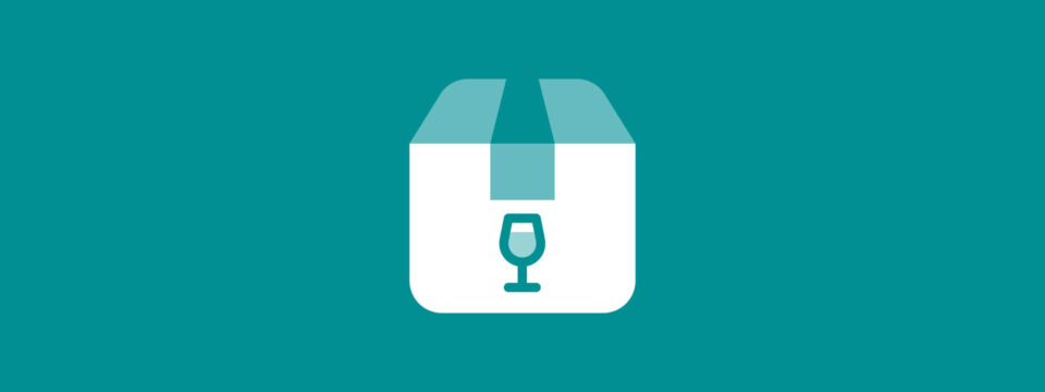 Wine case icon