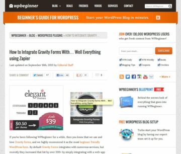 Integrate Gravity Forms With Everything Using Zapier