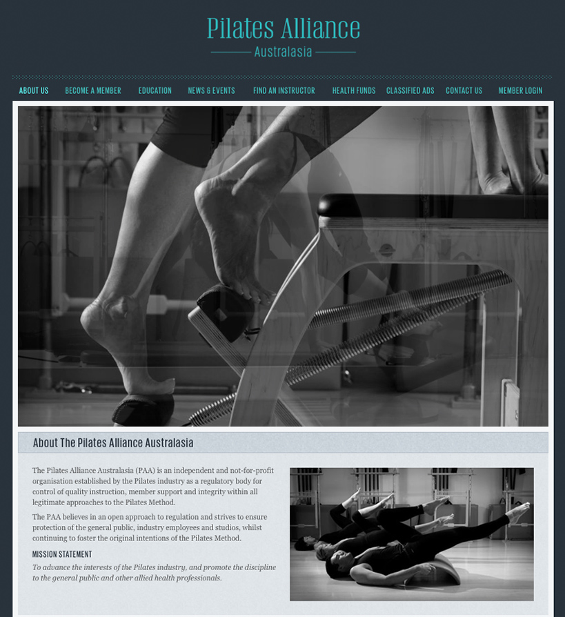 Pilates Alliance of Australasia About