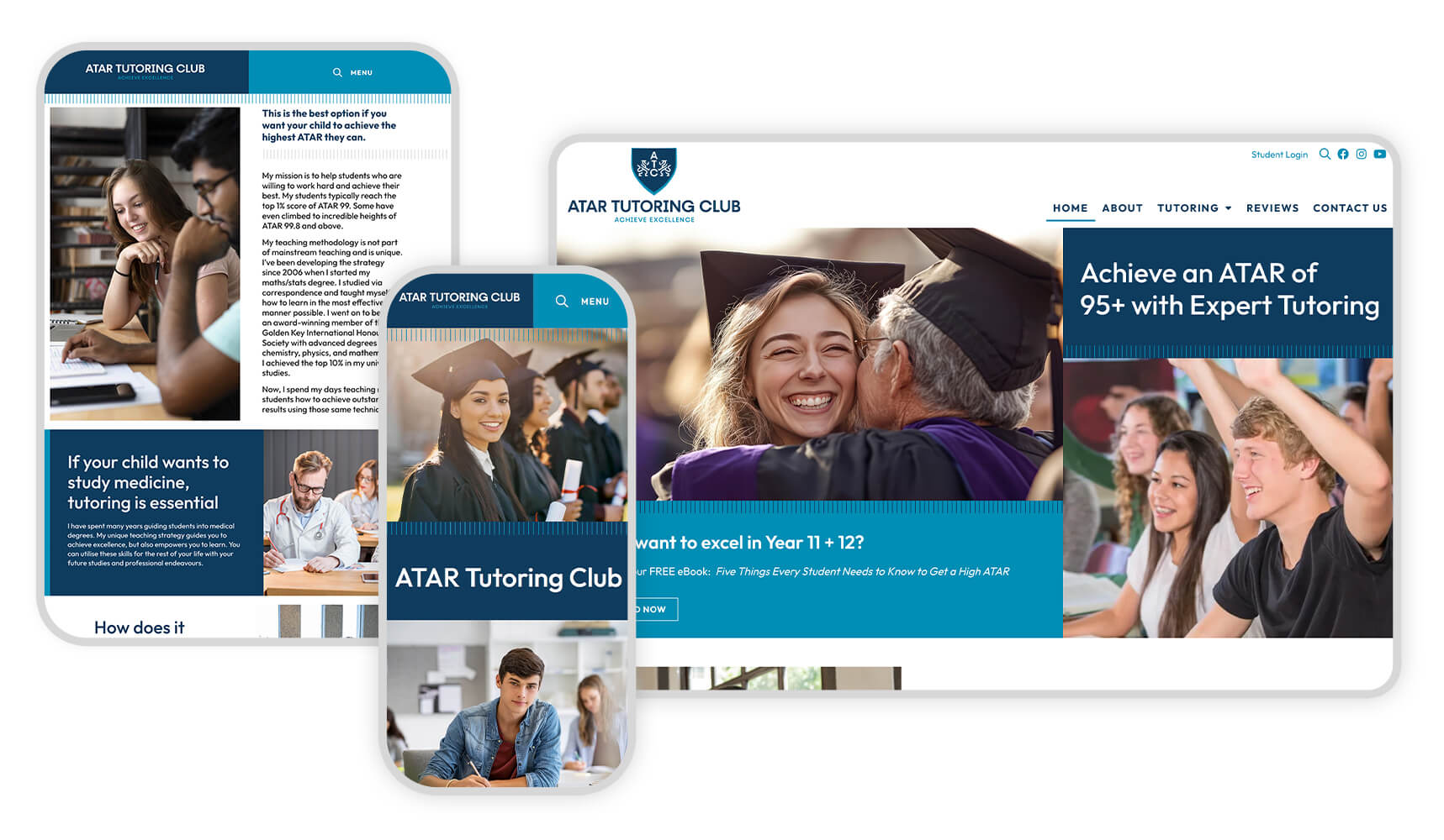 ATAR Tutoring responsive graphic