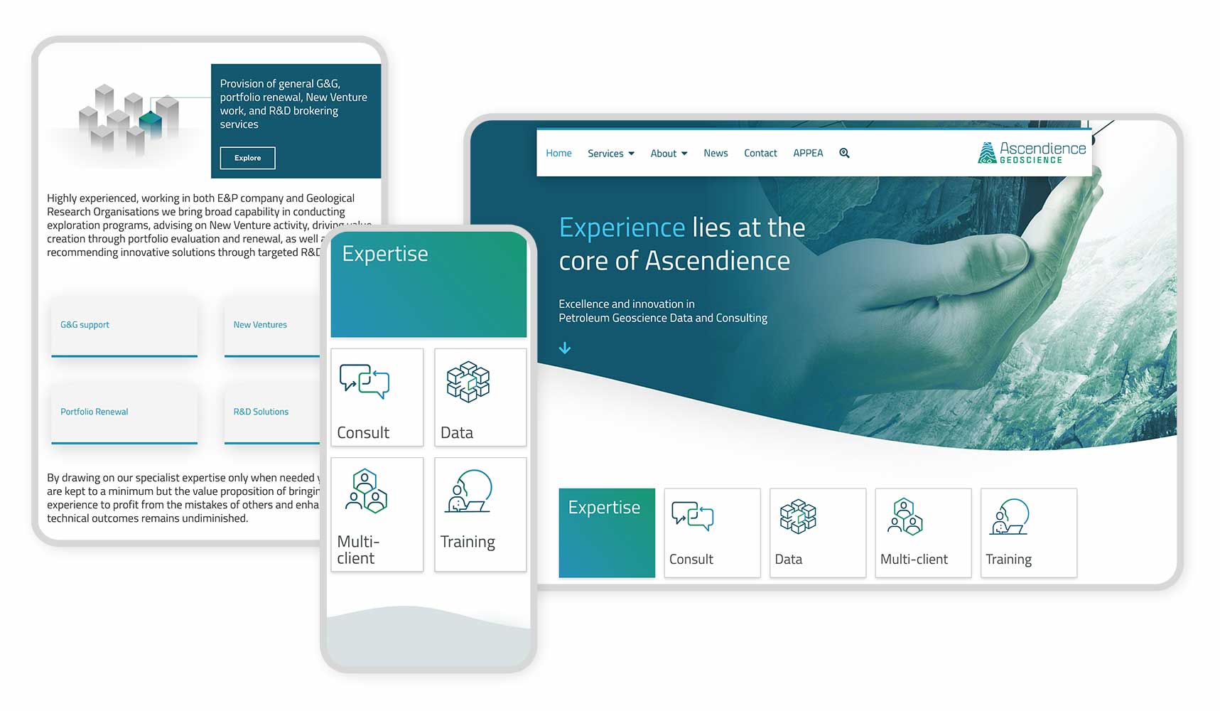 Responsive Graphic Ascendience
