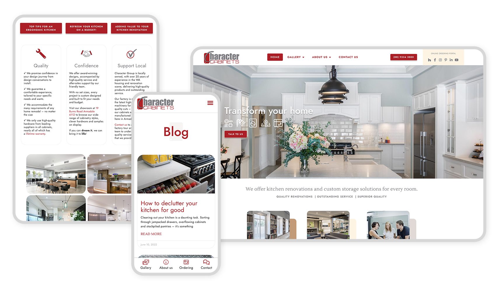 Responsive Graphic Character Cabinets 2023
