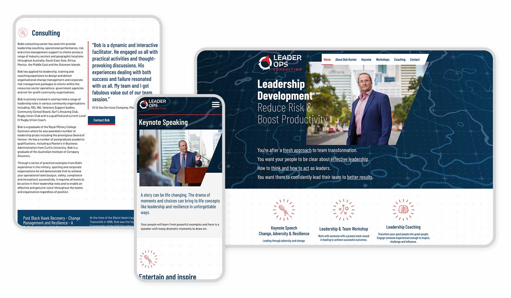 Responsive Graphic LeaderOps