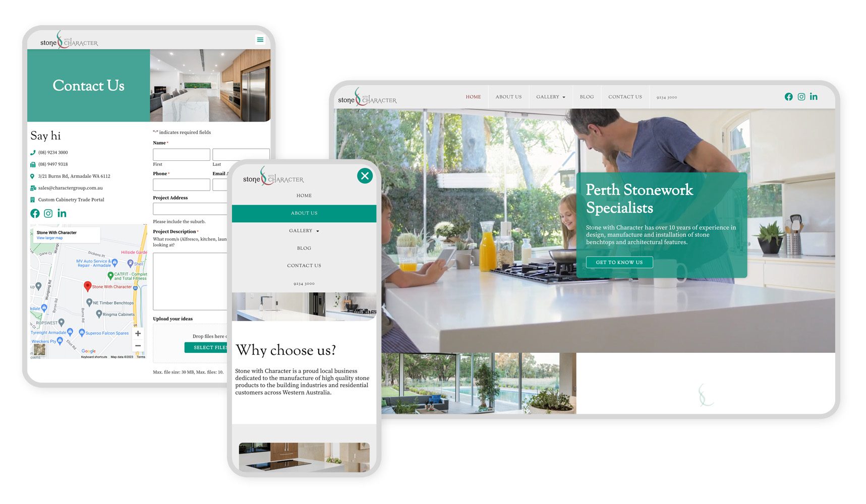 Responsive Graphic Stone With Character 2023