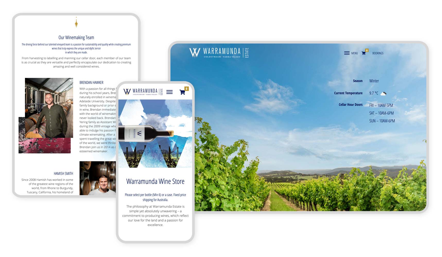 Responsive Graphic Warramunda Estate