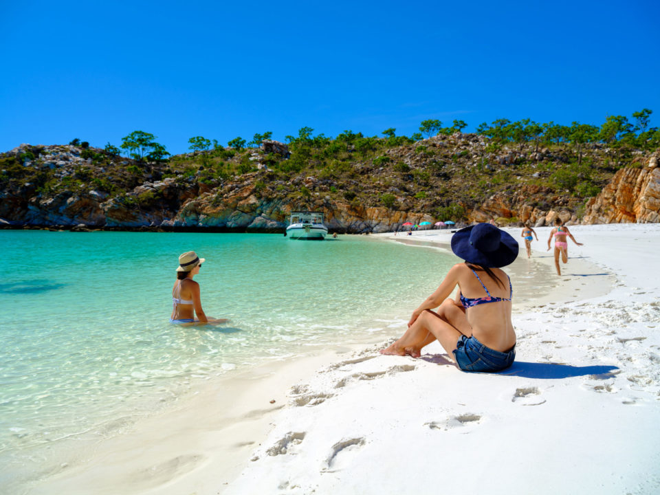 Sunbathing Silica Beach