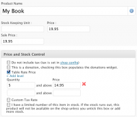 Tiered Pricing in WP e-Commerce